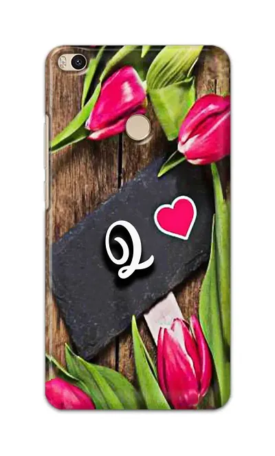 Classic Designer Printed Hard Case Tulips Q Back Cover Compatible With Mi Max 2