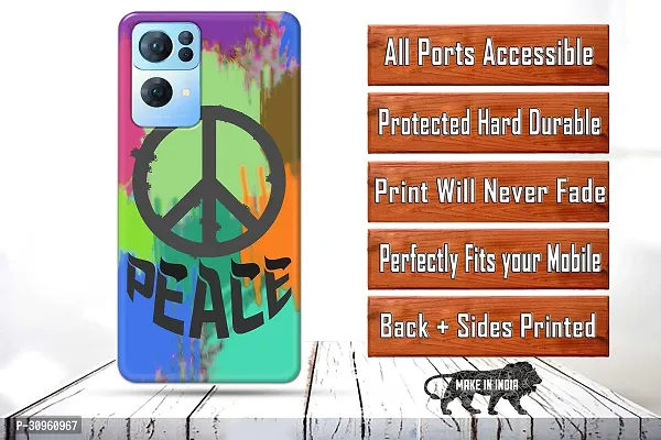 Classic Designer Printed Hard Case Back Cover Compatible With Oppo Reno 7 Pro 5G-thumb2