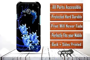 Classic Designer Printed Hard Case Back Cover Compatible With Samsung J1 Ace-thumb1