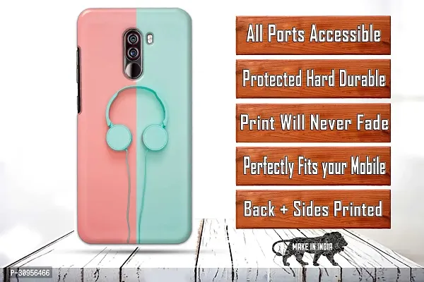 Classic Designer Printed Hard Case Back Cover Compatible With Poco F1-thumb2