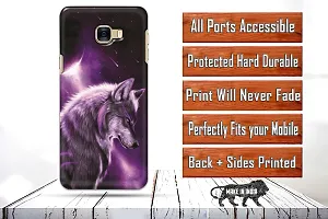 Classic Designer Printed Hard Case Back Cover Compatible With Samsung C7, C7 Pro-thumb1