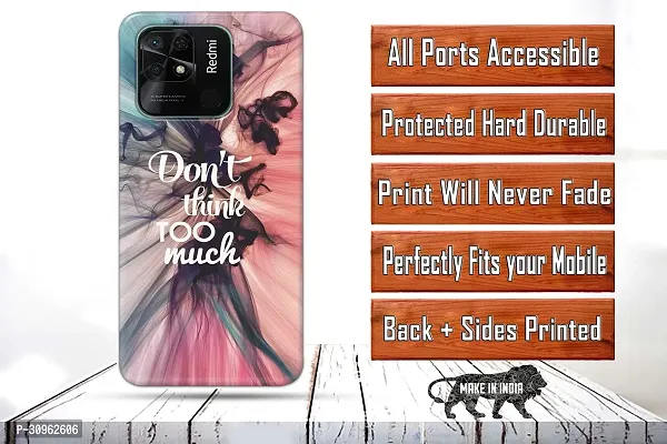 Classic Designer Printed Hard Case Back Cover Compatible With Redmi 10-thumb2