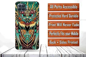 Classic Designer Printed Hard Case Back Cover Compatible With Oppo F17 Pro-thumb1