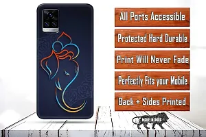 Classic Designer Printed Hard Case Back Cover Compatible With Vivo V20 Pro-thumb1