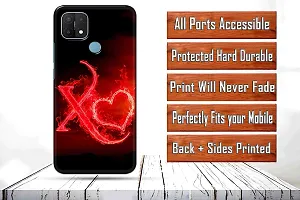 Classic Designer Printed Hard Case Back Cover Compatible With Oppo A15, Oppo A15S-thumb1