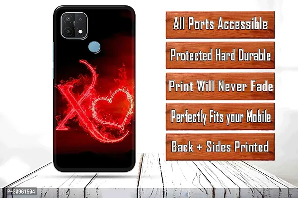 Classic Designer Printed Hard Case Back Cover Compatible With Oppo A15, Oppo A15S-thumb2