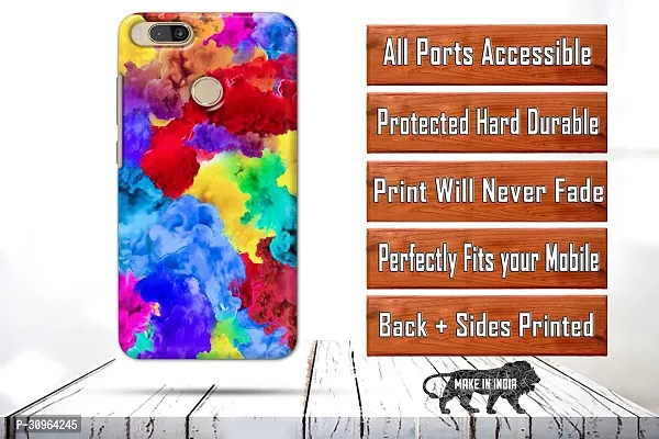 Classic Designer Printed Hard Case Back Cover Compatible With Mi A1-thumb2