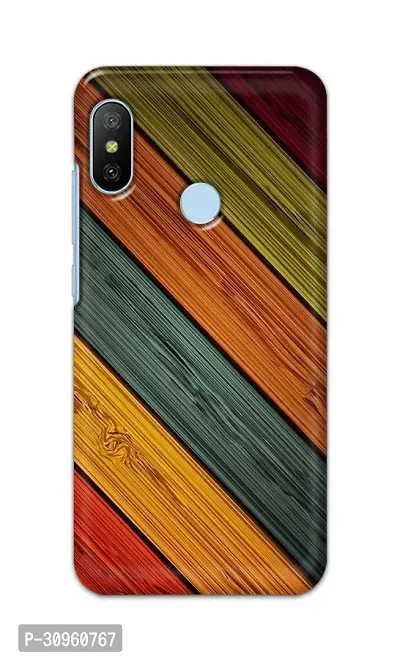 Classic Designer Printed Hard Case Back Cover Compatible With Mi A2