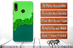 Classic Designer Printed Hard Case Back Cover Compatible With Moto E6S, Moto E6 Plus-thumb1