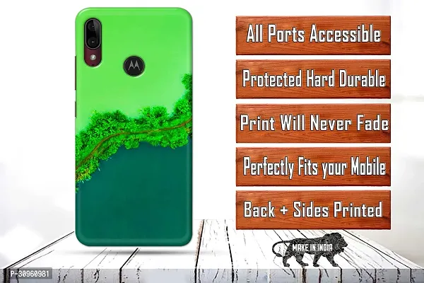 Classic Designer Printed Hard Case Back Cover Compatible With Moto E6S, Moto E6 Plus-thumb2