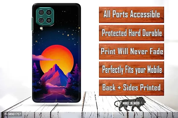 Classic Designer Printed Hard Case Back Cover Compatible With Samsung F62-thumb2