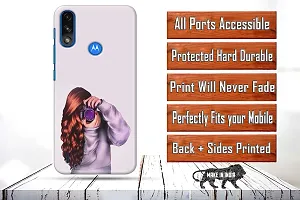 Classic Designer Printed Hard Case Back Cover Compatible With Moto E7 Power-thumb1