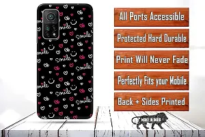 Classic Designer Printed Hard Case Back Cover Compatible With Mi 10T, Mi 10T Pro-thumb1