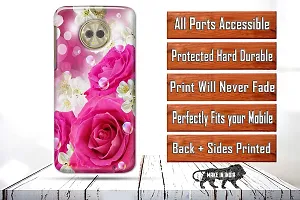 Classic Designer Printed Hard Case Back Cover Compatible With Moto G6 Plus-thumb1