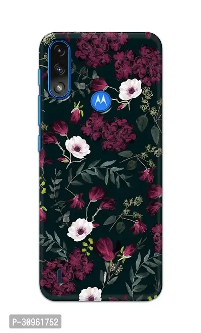 Classic Designer Printed Hard Case Back Cover Compatible With Moto E7 Power