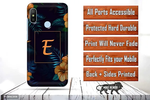 Classic Designer Printed Hard Case Back Cover Compatible With Mi A2-thumb2