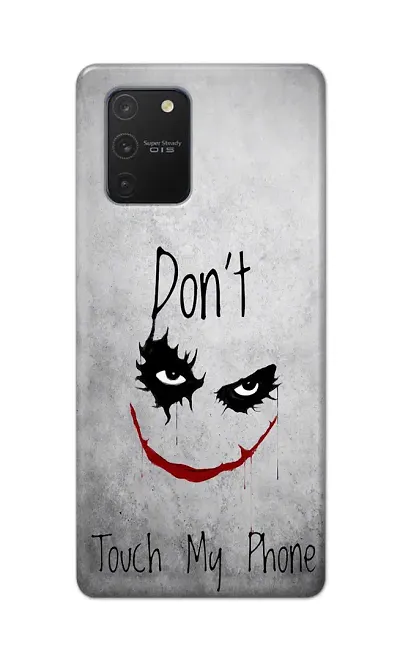 Classic Designer Printed Hard Case Clown Don T Touch My Phone Back Cover Compatible With Samsung S10 Lite