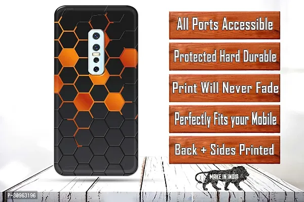 Classic Designer Printed Hard Case Back Cover Compatible With Vivo V17 Pro-thumb2