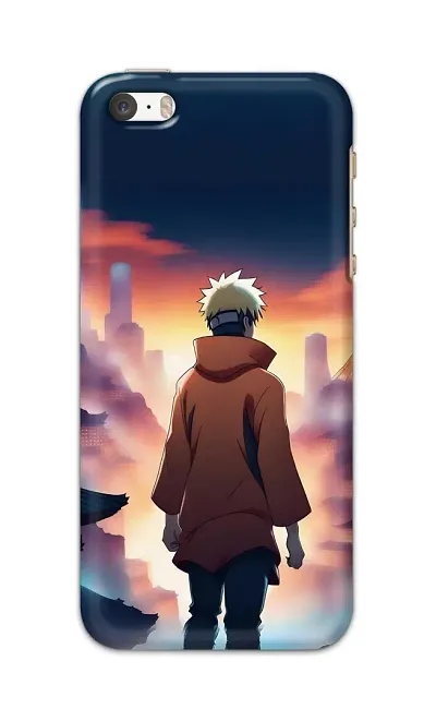 Classic Designer Printed Hard Case Naruto Ai Genarated Back Cover Compatible With Iphone 5, Iphone 5S, Iphone Se