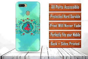 Classic Designer Printed Hard Case Back Cover Compatible With Oppo A5S, Oppo A7, Oppo A11K, Oppo A12-thumb1