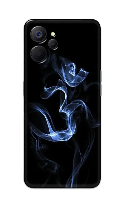 Classic Designer Printed Hard Case Smoke Om Back Cover Compatible With Realme 9I 5G