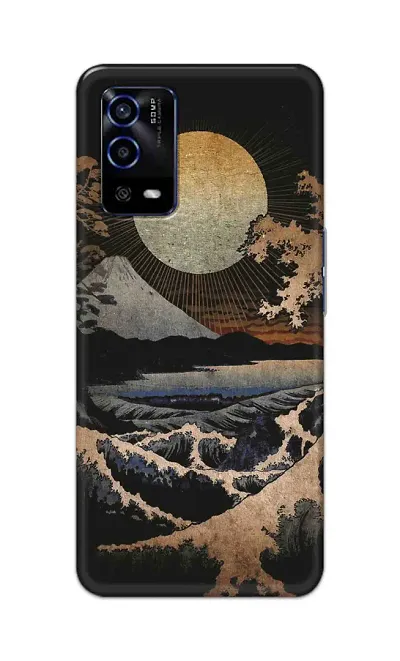 Classic Designer Printed Hard Case Back Cover Compatible With Oppo A55 5G, Oppo A53S 5G