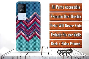 Classic Designer Printed Hard Case Back Cover Compatible With Vivo Iqoo 7 Legend-thumb1