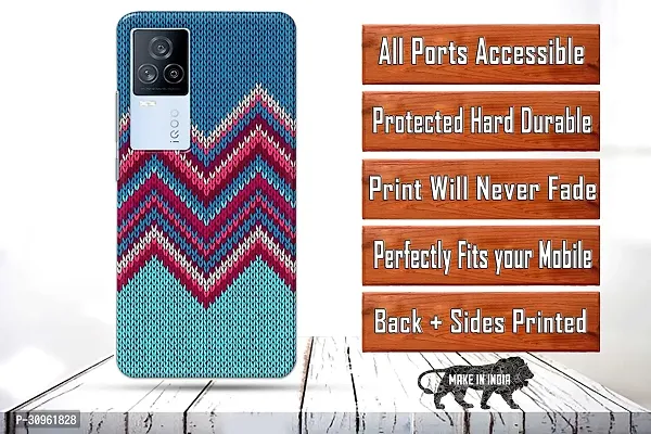 Classic Designer Printed Hard Case Back Cover Compatible With Vivo Iqoo 7 Legend-thumb2