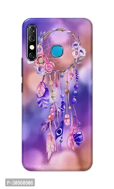 Classic Designer Printed Hard Case Back Cover Compatible With Infinix Hot 8