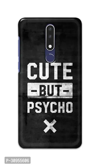 Classic Designer Printed Hard Case Back Cover Compatible With Nokia 3.1 Plus