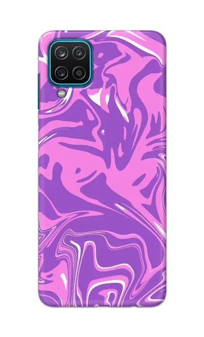 Classic Designer Printed Hard Case Back Cover Compatible With Samsung A12