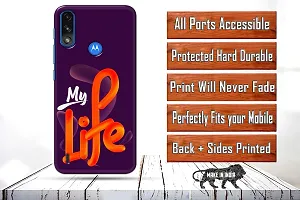 Classic Designer Printed Hard Case Back Cover Compatible With Moto E7 Power-thumb1