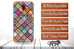 Classic Designer Printed Hard Case Back Cover Compatible With Samsung J6 Plus-thumb1