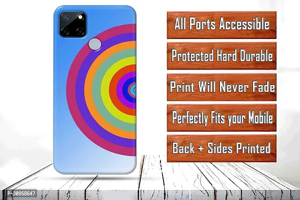 Classic Designer Printed Hard Case Back Cover Compatible With Realme C12, C25, Realme Narzo 20, Realme Narzo 30A-thumb2