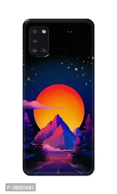 Classic Designer Printed Hard Case Back Cover Compatible With Samsung A31-thumb0