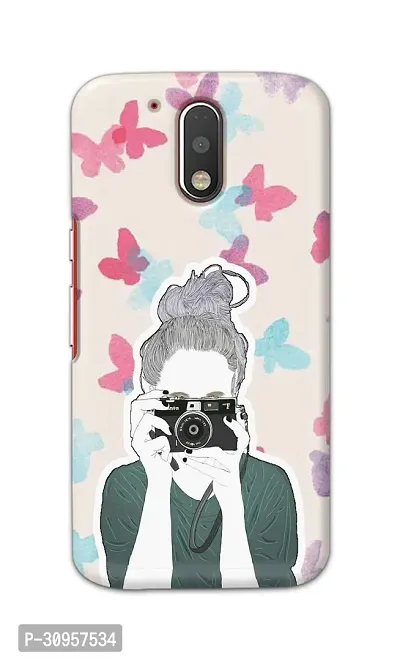 Classic Designer Printed Hard Case Back Cover Compatible With Moto G4 Plus-thumb0