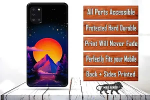 Classic Designer Printed Hard Case Back Cover Compatible With Samsung A31-thumb1