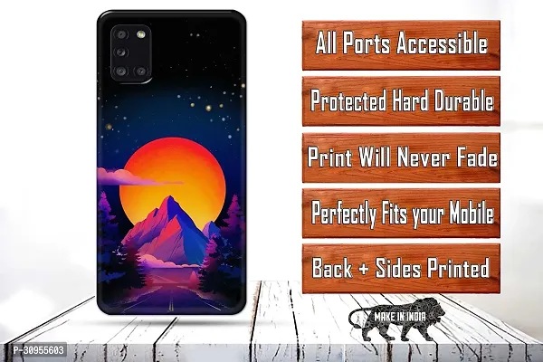 Classic Designer Printed Hard Case Back Cover Compatible With Samsung A31-thumb2