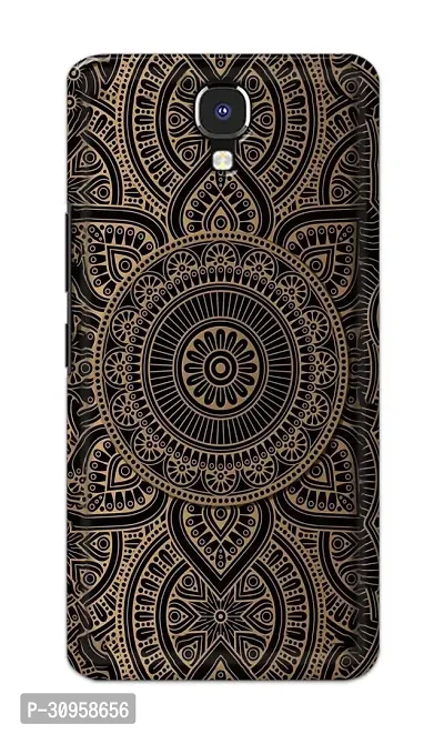 Classic Designer Printed Hard Case Mandala Pattern Back Cover Compatible With Infinix Note 4