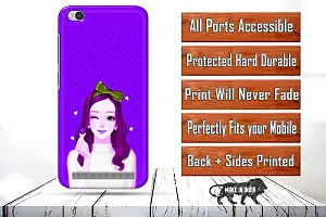 Classic Designer Printed Hard Case Back Cover Compatible With Redmi 5A-thumb1