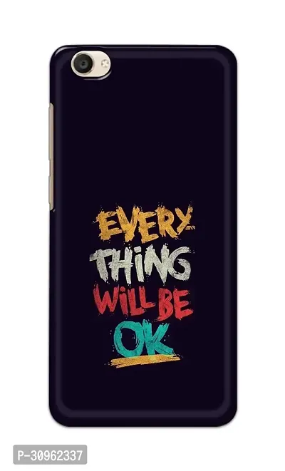 Classic Designer Printed Hard Case Back Cover Compatible With Vivo Y55-thumb0