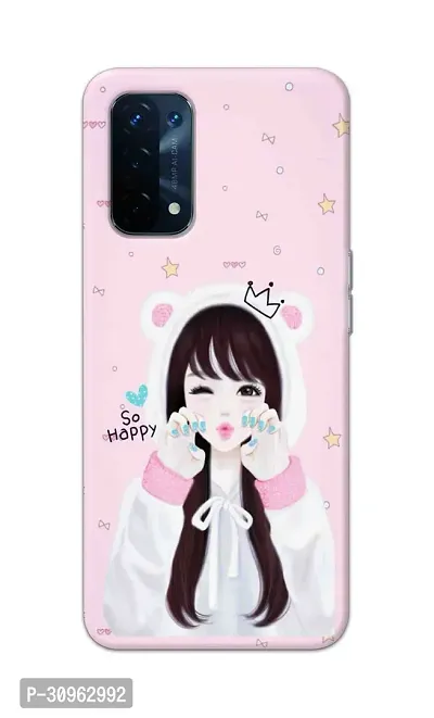 Classic Designer Printed Hard Case Back Cover Compatible With Oppo A54 5G, Oppo A74 5G-thumb0