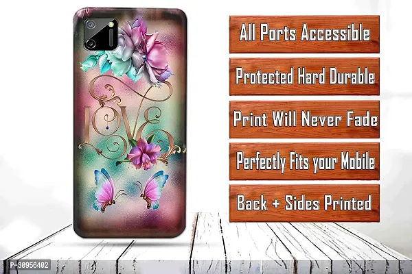 Classic Designer Printed Hard Case Back Cover Compatible With Realme C11-thumb2