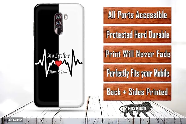 Classic Designer Printed Hard Case Back Cover Compatible With Poco F1-thumb2