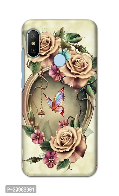 Classic Designer Printed Hard Case Back Cover Compatible With Mi A2