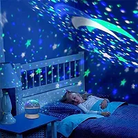Gediya's Plastic Night Light Lamp Projector (Purple)-thumb3