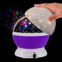 Gediya's Plastic Night Light Lamp Projector (Purple)-thumb4