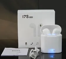 i7 TWS Ear Buds Wireless Bluetooth Headset Earphones V5.1+EDR Bluetooth Headset  (White, In the Ear)-thumb2