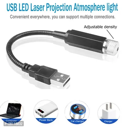 Interior Roof Full Projection Laser USB Atmosphere Ambient Star Light LED-thumb2