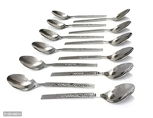 Classy Stainless Steel Spoon, pack of 12-thumb0